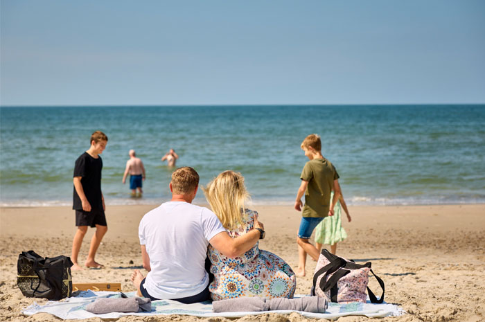 Kinderfreundlicher Strand