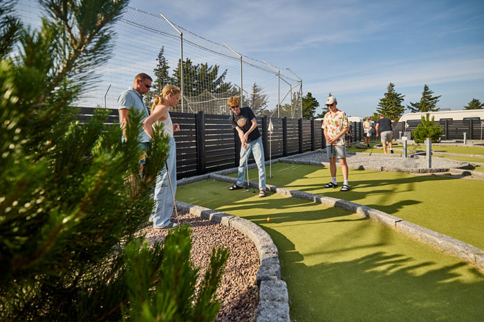 Træning motion minigolf