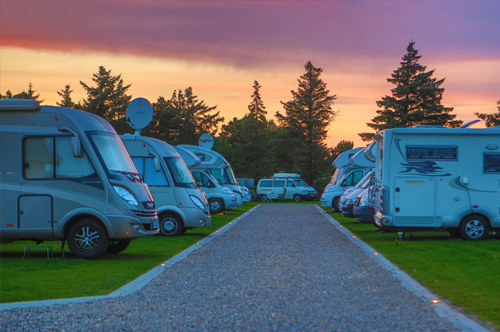 Autocamperplads Henne Strand Resort